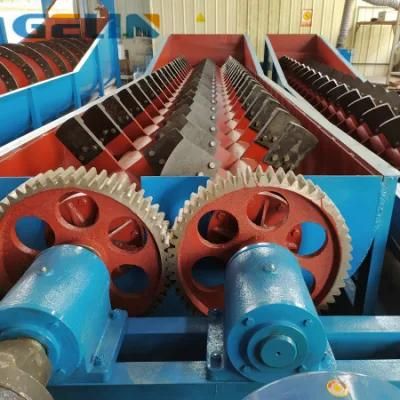 Bucket Wheel Screw Spiral Silica Sand Washer for Sand Cleaning
