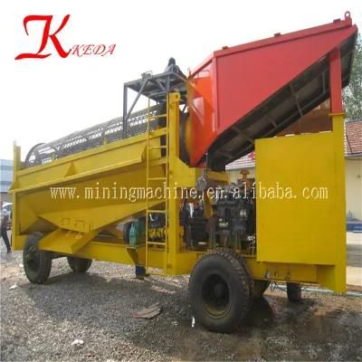 Mineral Separating Machinery Mobile Gold Sand Gravel Trommel Screen