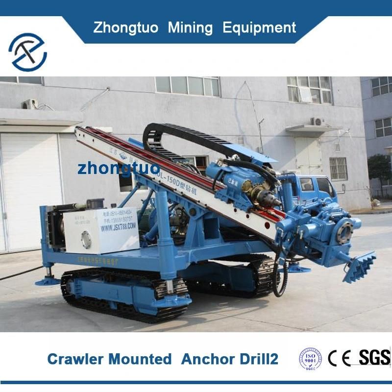 Hydraulic Crawler Mounted Anchor Drilling Rig Deep Water Well Drilling Mining Equipment