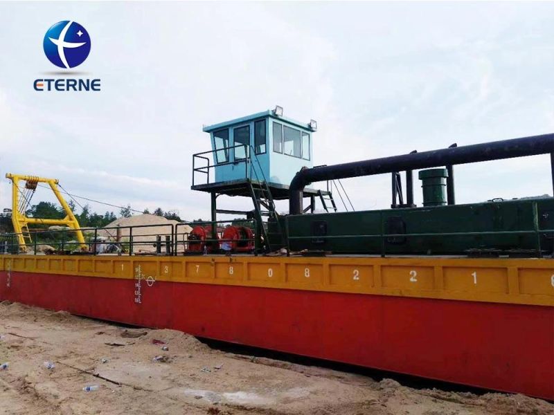 CSD300 Sand Dredging Machine Equipment Hydraulic Canal Ports Pumping Boat River Mining Silt Clay Mud Cutter Suction Dredger Boat Price