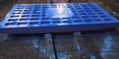 Manganese Liner Suit Sandvik Cj412 Jaw Crusher Spare Parts Jaw Plate