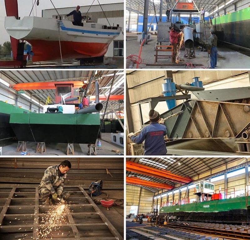 Backhoe Sand Dredging/ Shipping / Sand Mining Equipment Barges