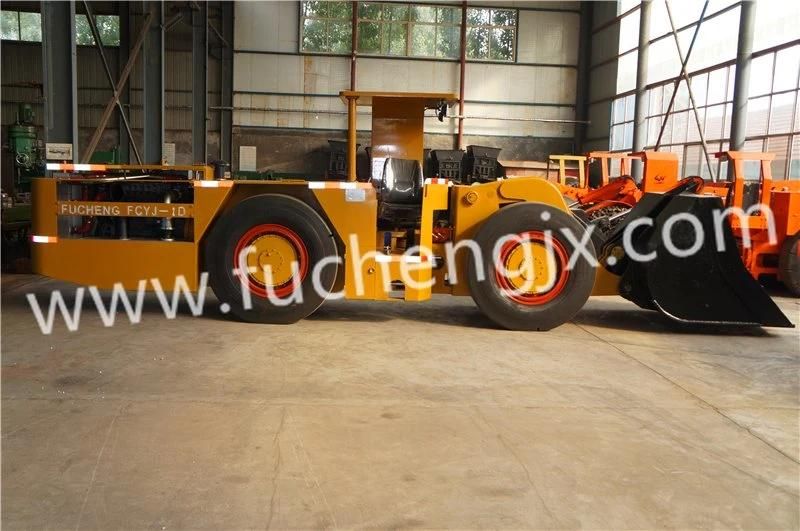 China 2 m3 diesel hydraulic underground side seat mining scoop loader