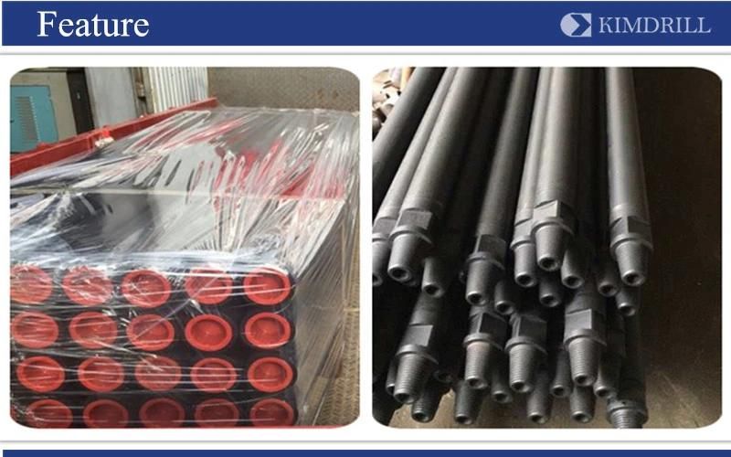 6mm Thickness 89mm Diameter Seamless Drill Pipe for 4 Inch DTH Hammer