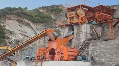 Mobile Crushing Plant/Stone Crusher Plant for for Stone Aggregate Construction