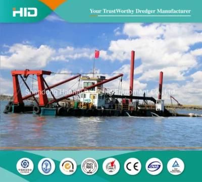 20 Inch 3500 M3/H Hydraulic Cutter Suction Dredger Used for River Dredging Reclamation ...