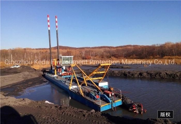 Cutter Mining Dredge Suction Sand Dredger Ship Cutter Suction Dredger River Sand Dredger Sand Pumping Dredger for Sale