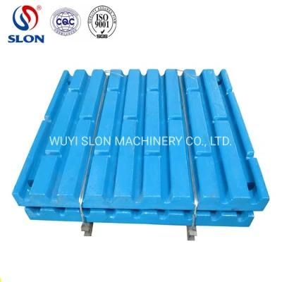 Manganese Steel C100 C106 C125 Jaw Crusher Spare Parts Jaw Plate