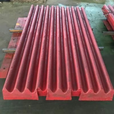 Casting High Manganese Fixed and Swing Jaw Plate for Rock Crusher