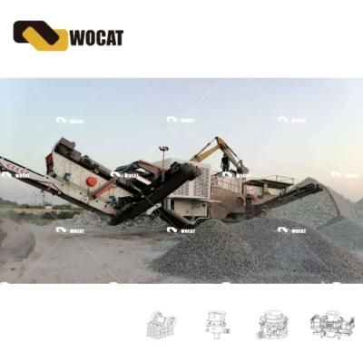 Best Price Crawler Tracked Mobile Stone Impact Crusher (SL35L)