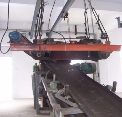 Suspended Magnetic Separator for Tramp Iron Removal