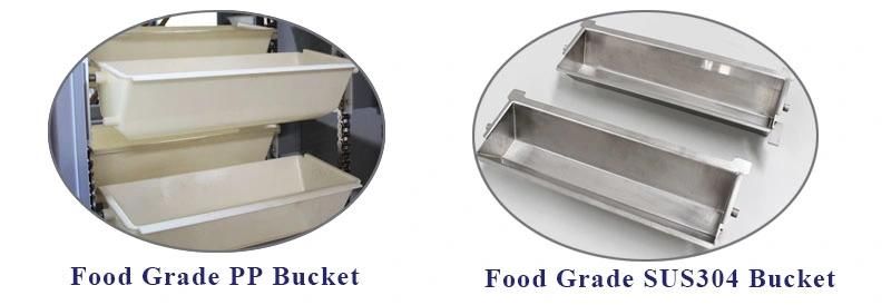 Hoisting Transport Lift Bucket Elevator Conveyor for Conveying Snack Food