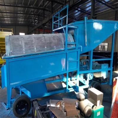 China Supplier Mobile Mini Trommel Screen Waste Sorting Garbage Recycling Plant