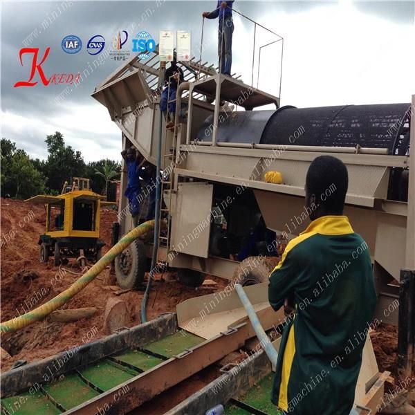 Alluvial Gold Wash Plant Mining Machine