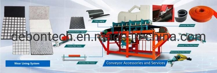 Conveyor Belt Systems Cleaning Cleaners Heavy Duty Blade Scraper for Belt Conveyor Residual