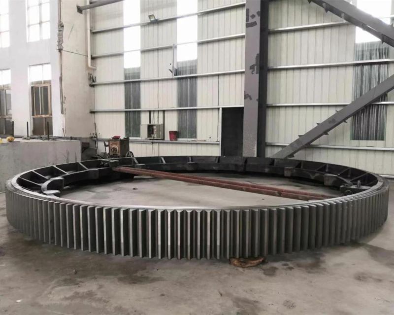 Nodular Cast Iron Large Girth Gear for Ball Mill and Rotary Kiln