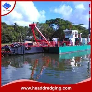 21m Depth River Dredging Cutter Suction Dredger