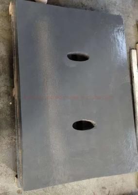 Rock Crushing Machine Spare Parts Toggle Plate Apply to Cj409 Jm907 Jaw Crusher Components ...