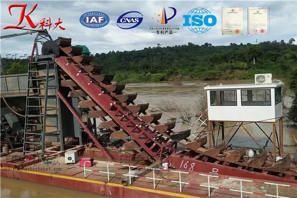 Bucket Chain Dredger Gold Dredger for Sell