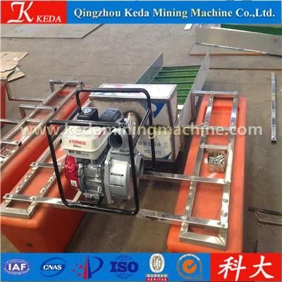 Portable Gold Dredger with Good Quality Sluice Box Mat