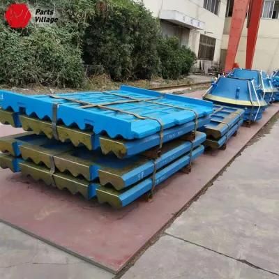 Terex pegson Jaw Crusher Wear Spare Parts Fixed/Stationary And Swing Jaw Plate