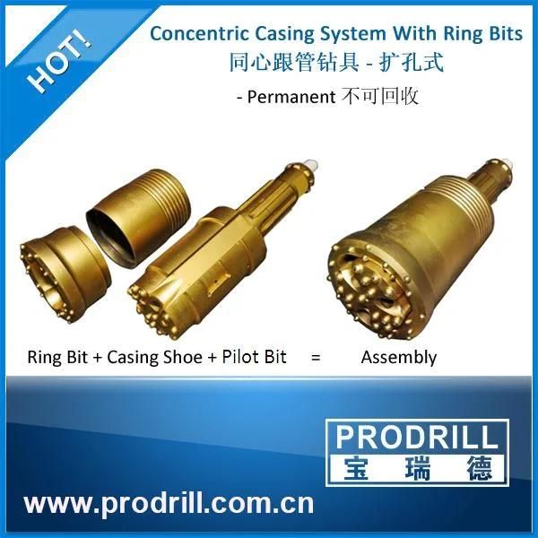 Symmetrix Overburden Casing Drilling System with Ring Bit
