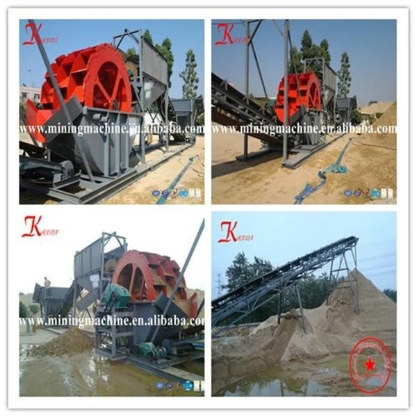 Best Selling From China Efficient Wheel Sand Washing Machine Water Wheel