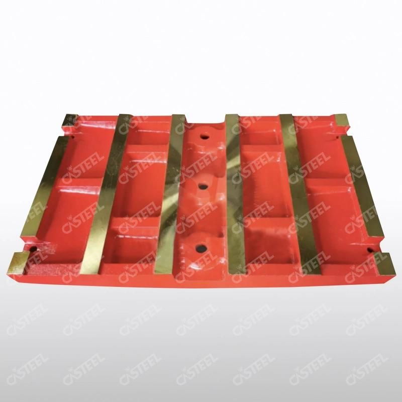 High Manganese Steel Jaw Crusher Parts Side Cheek Plates Minyu