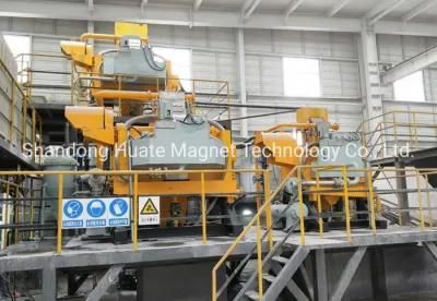 Remove Iron Wet High Intensity Magnetic Separator Glass Industry