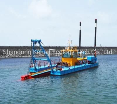 Efficient Working Cutter Sand Suction Dredger for Sale in Nigeria