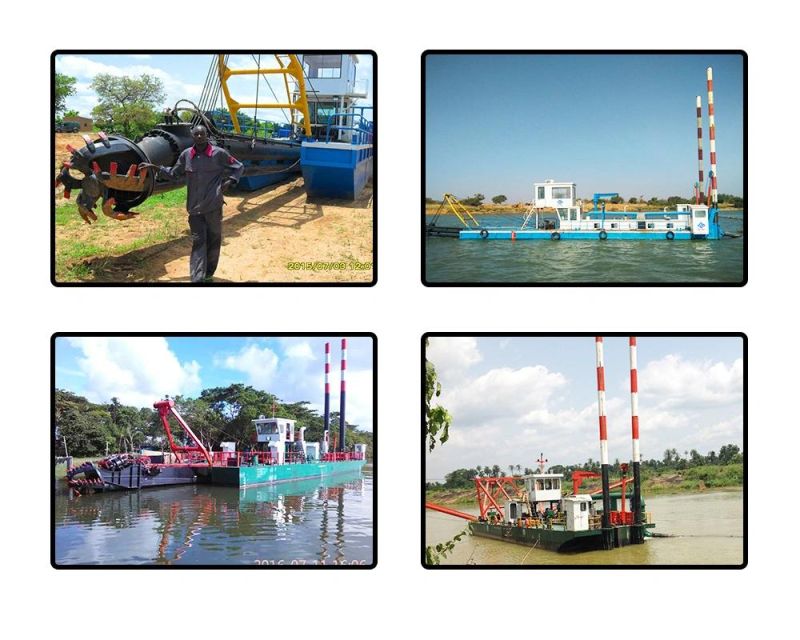 Long Service Life China CSD150 6 Inch Cutter Suction Dredger for River Dredging