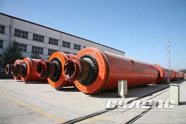 China Manufacture of Raw Material Grinding Ball Mill