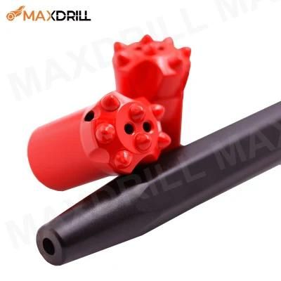 32mm 7 Tooth Taper Button Drill Bit