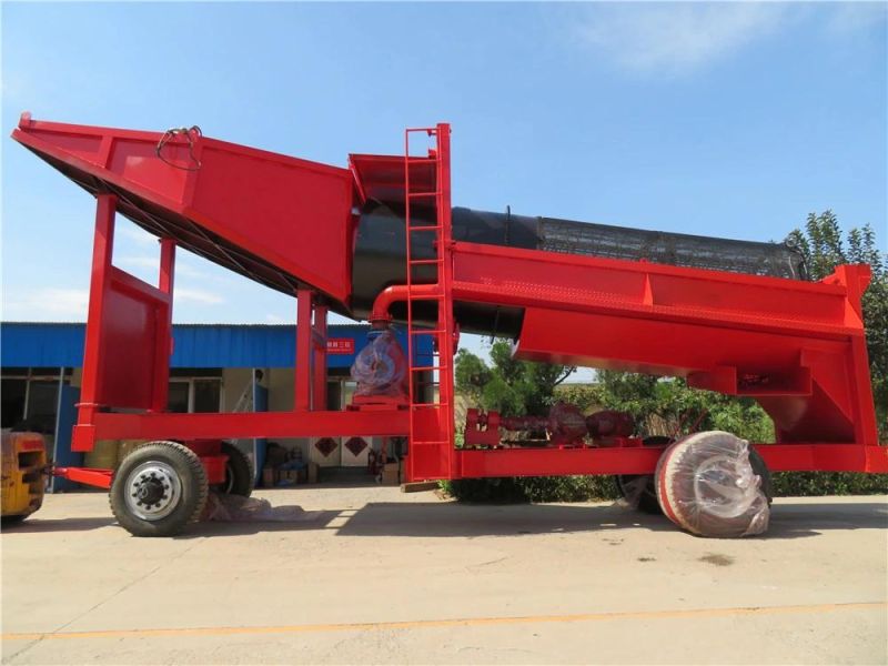 China Gold Trommel Orpaillage Machine