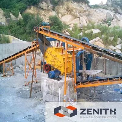 50-800 Tph Zenith Rock Crusher, Stone Crushing Machine for Sale