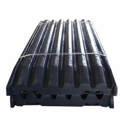 High Manganese Steel Wear Resistant Casting Jaw Crusher Jaw Plate