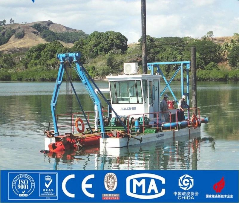 10 Inch Sand Dredger Machine with Dredging Pump Cutter Suction Dredger