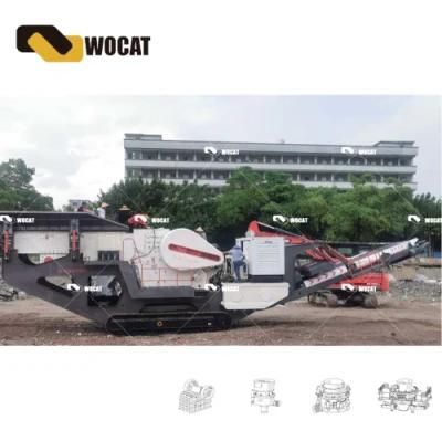 Mining Tracked Mobile Stone Rock Ore Jaw Crusher (SC106L)