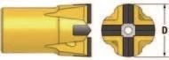 Low Air Pressure Rock Drilling Taper Button Bits