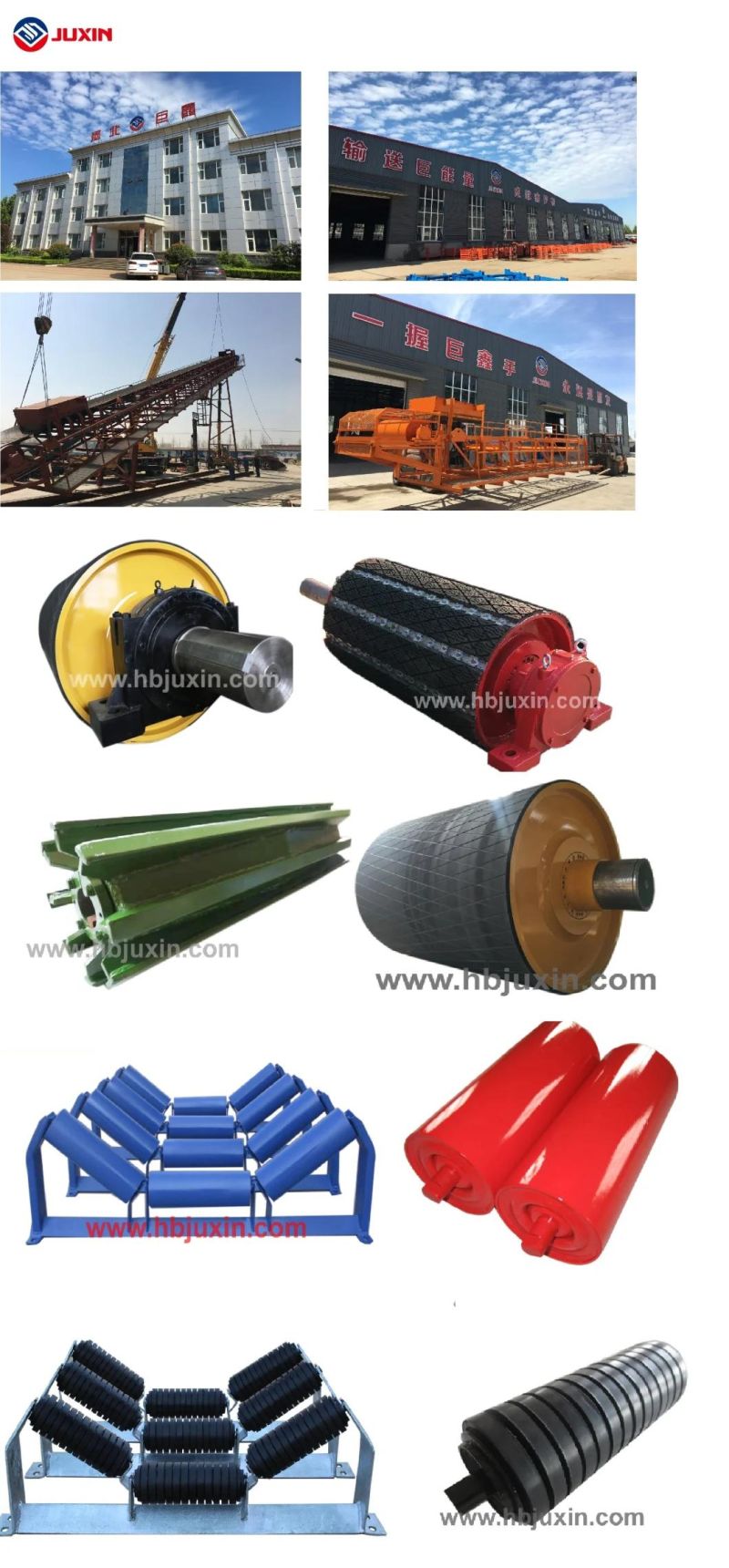 Cema Standard Idler Roll for Iron Steel Plant