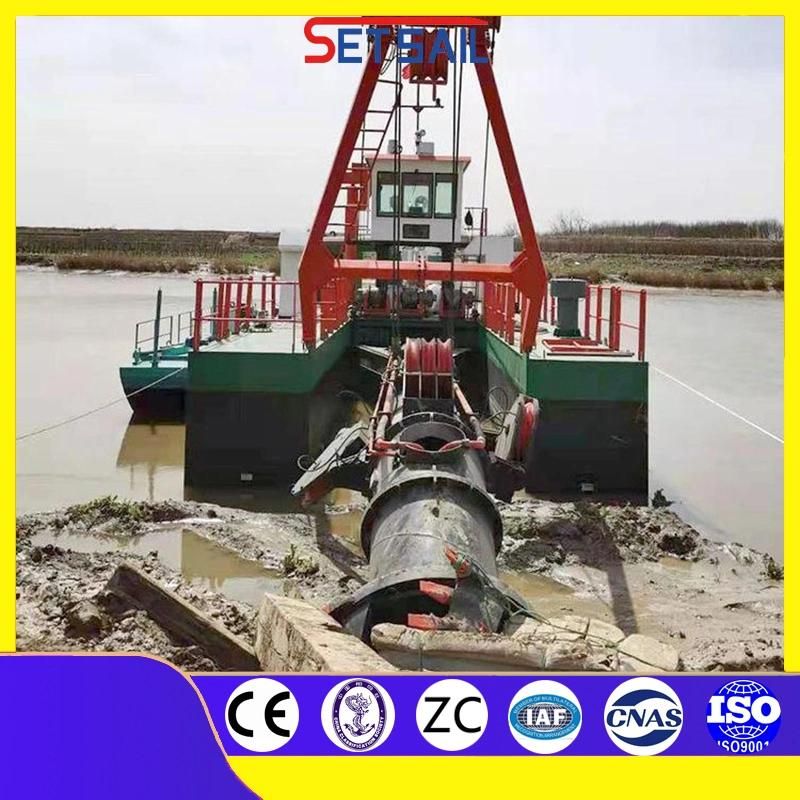 Low Price 12 Inch Cutter Suction Lake Sand Dredger with Spud