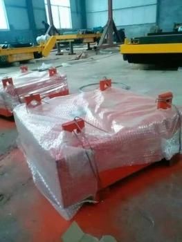 Rcyd Suspended Dry Belt Conveyor Overband Plate Magnetic Separator Price