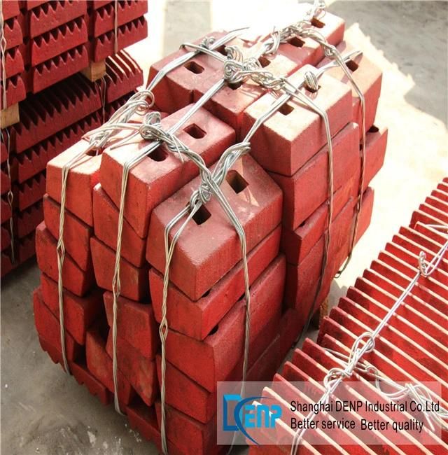 Movable/Swing and Fixed Jaw Plate for Jaw Crusher Spare Parts