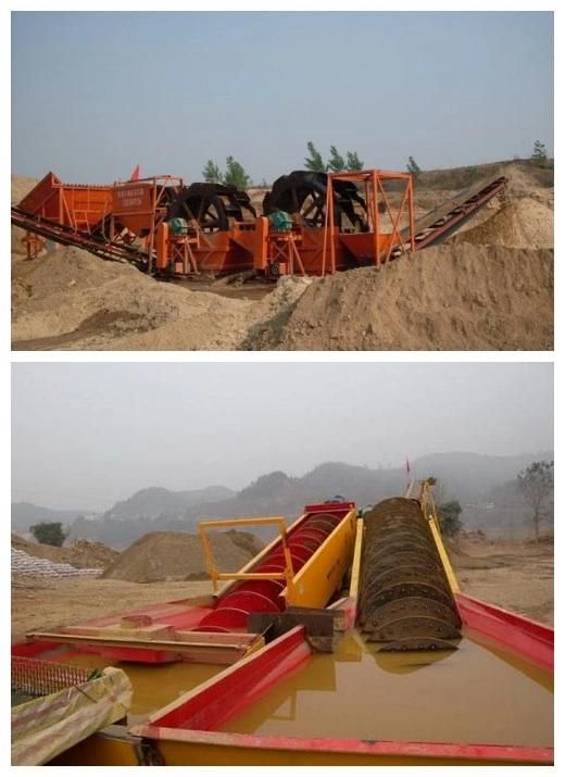 Gold Copper Alluvial Sand Spiral Ore Washing Machine