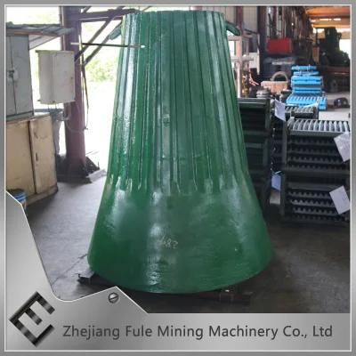 Mantle Bowl Liner for Gyratory Cone Crusher Spare Parts