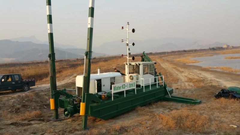 Amphibious Multipurpose Cutter Suction Dredger