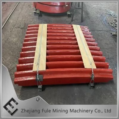 High Manganese Casting Qualified Jaw Crusher Jaw Liners