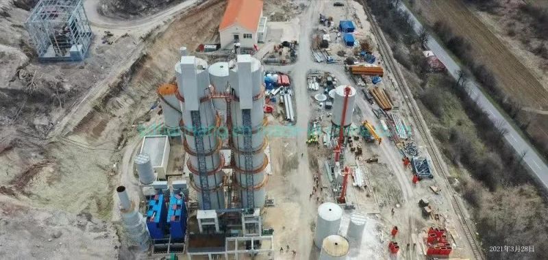 Calcite Limestone Crushing Calcination Equipment Lime Vertical Shaft Kiln