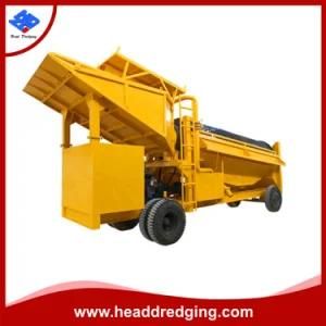 Portable Gold Trommel/Vibrating Wash Plant for Separating Gold, Stone and Sand