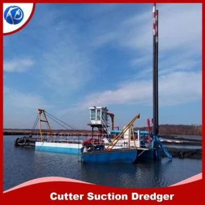 6000m3 Hydraulic Cutter Suction Sand Dredge Equipment Gold Mining Dredger Machine
